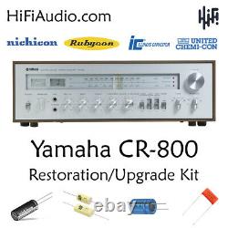 Yamaha CR-800 rebuild restoration recap service kit fix repair filter capacitor