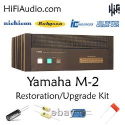 Yamaha M2 restoration recap service kit fix repair capacitor