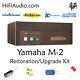 Yamaha M2 restoration recap service kit fix repair capacitor