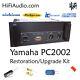 Yamaha PC2002 amp restoration recap service kit fix repair filter capacitor